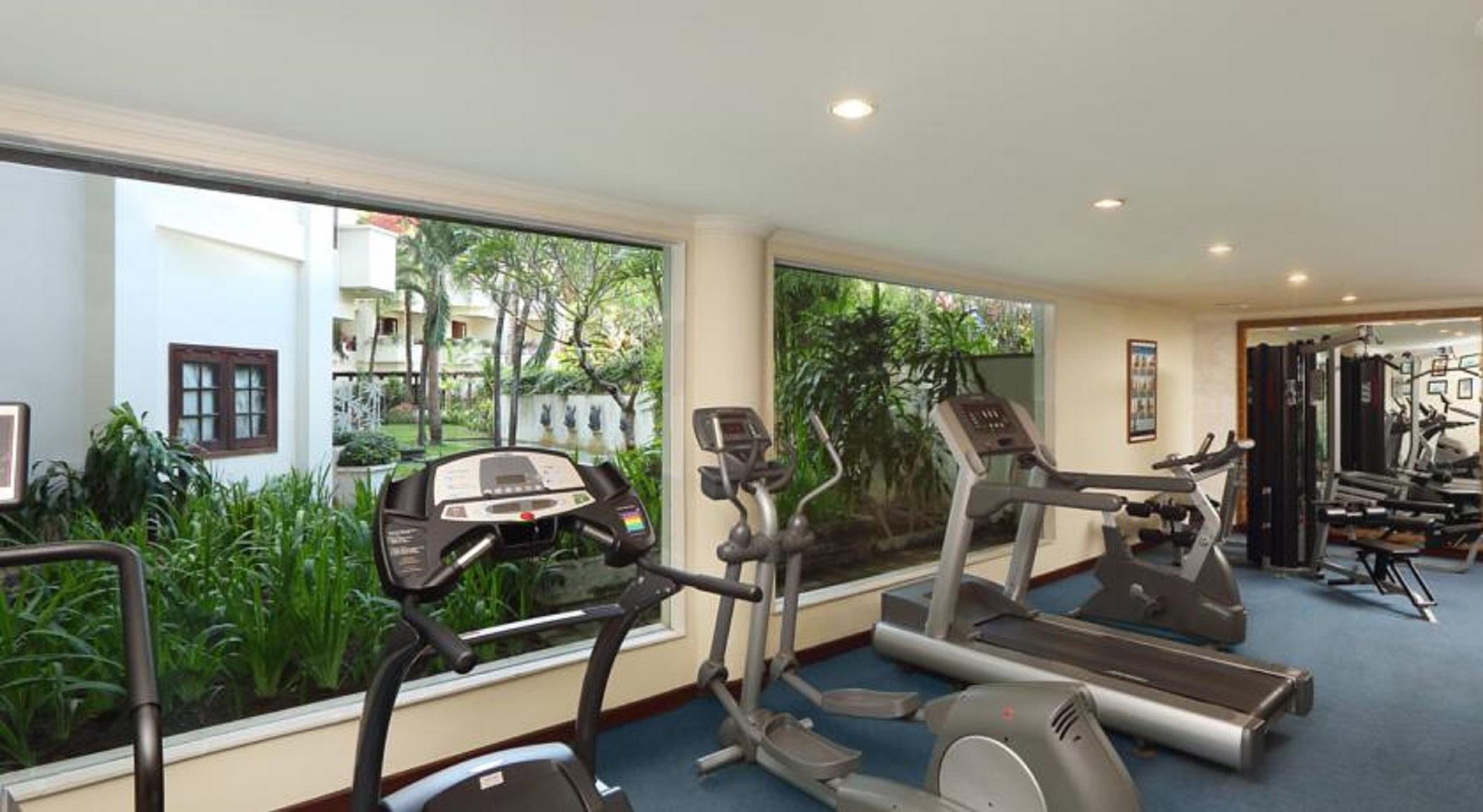 Grand Mirage Resort & Thalasso Bali Νούσα Ντούα Εξωτερικό φωτογραφία The gym at the hotel